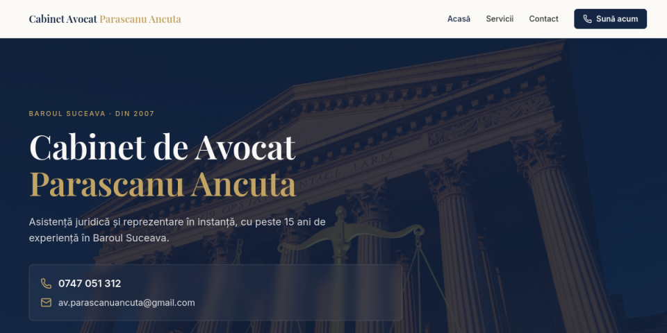 Preview of Avocat Suceava Parascanu