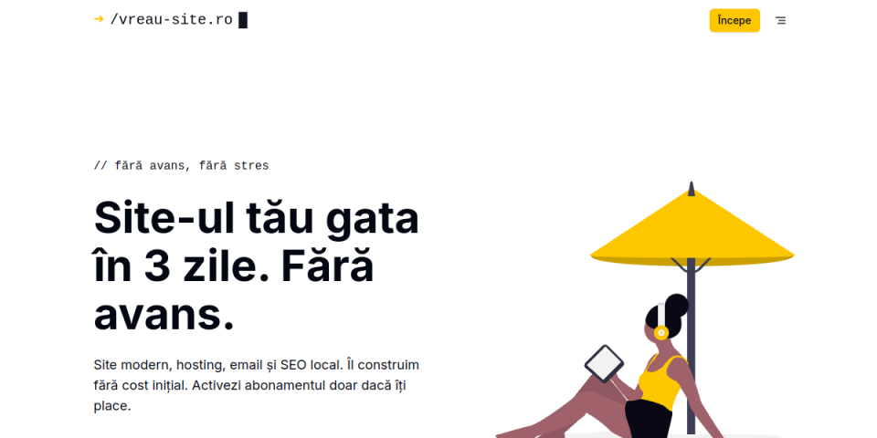Preview of vreau-site.ro